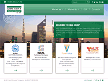 Tablet Screenshot of iqbalgroup.biz